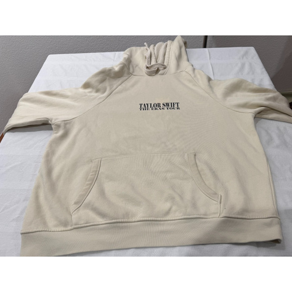 Taylor Swift The Eras Tour Beige Hoodie Sz Small S - Picture 14 of 14